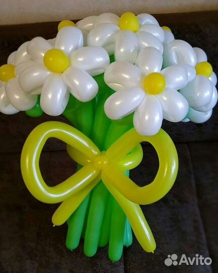 Цветы из шаров
