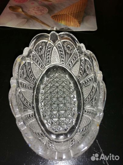 Ваза хрустальная СССР