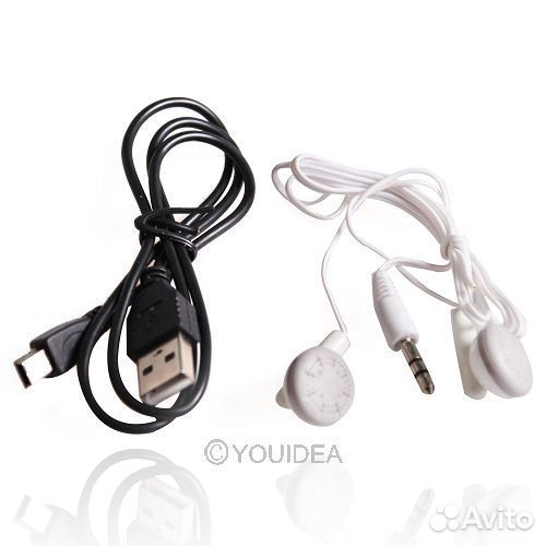 Мини мр3 плеер c miсro-SD входом, USB и наушниками