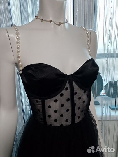 Вечернее платье сетка