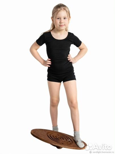 Балансборд с лабиринтом