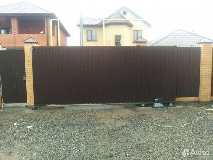 Ремонт автоматических ворот, ролставень и всех вид