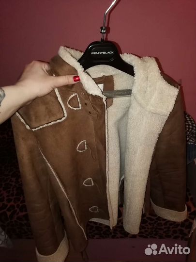 Дубленка натуральная женская 46-48