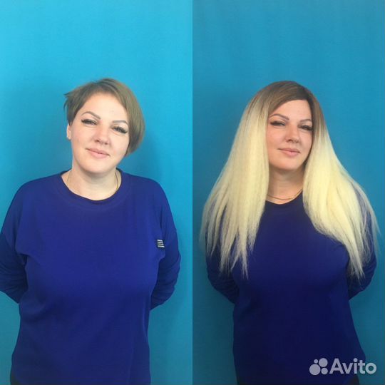 Афронаращивание волос