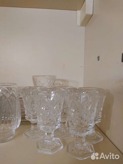 Наборы фужеров и рюмок