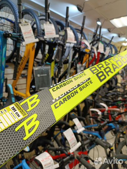 Лыжи карбон спортцех скейт про Брадос 2025