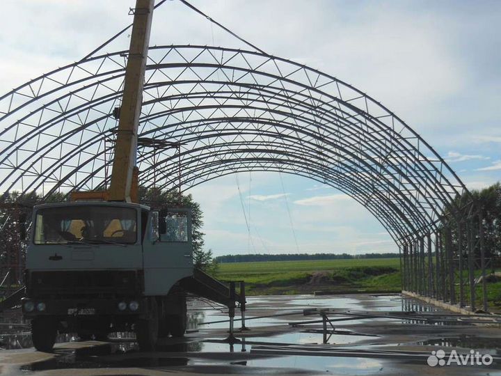 Ангар 18х70м. Тип В