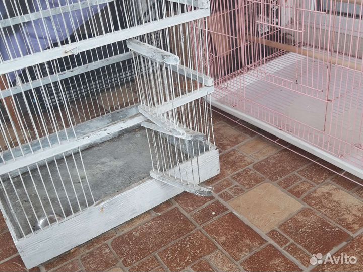 Клетка большая для птички, попугайчика длина 60см