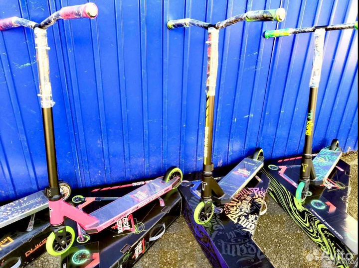 Самокат взрослый трюковый парковый