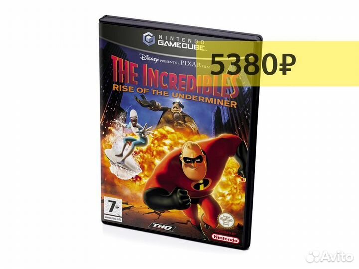 The Incredibles Rise of the Underminer, б/у, англи