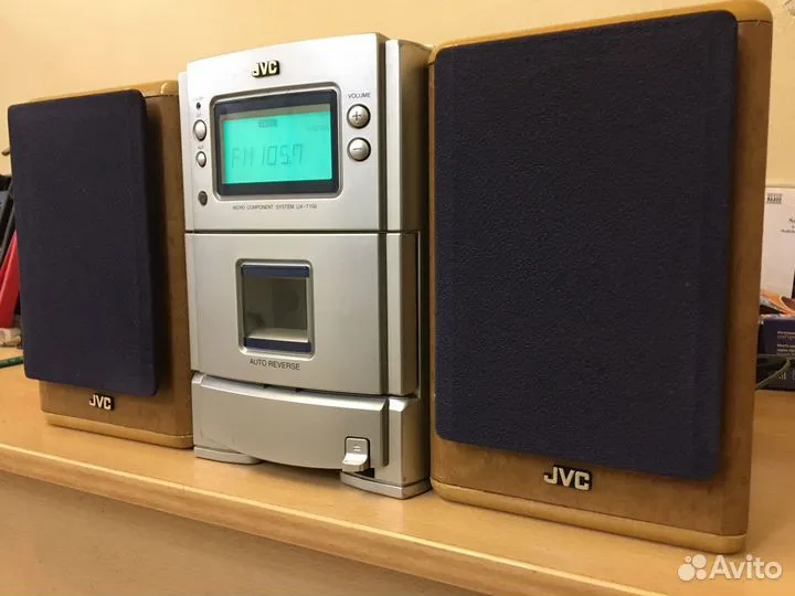 Jvc ux 150 как разобрать колонки Музыкальный центр JVC UX-T150 купить в Москве Электроника Авито