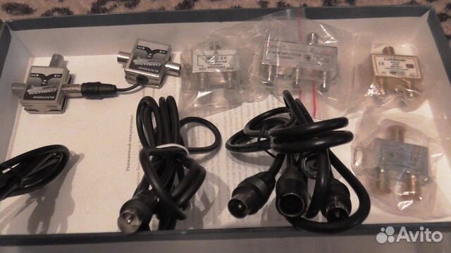 Антенный разветвитель тв, сплиттер, переходник