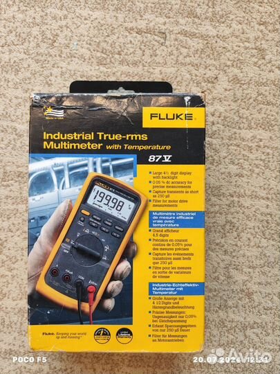 Мультиметр Fluke 87v