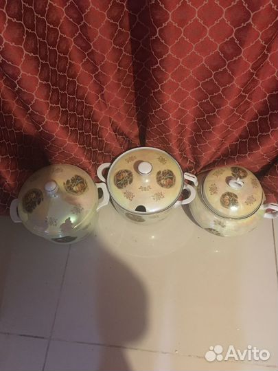 Супницы фарфор.Соусник гдр