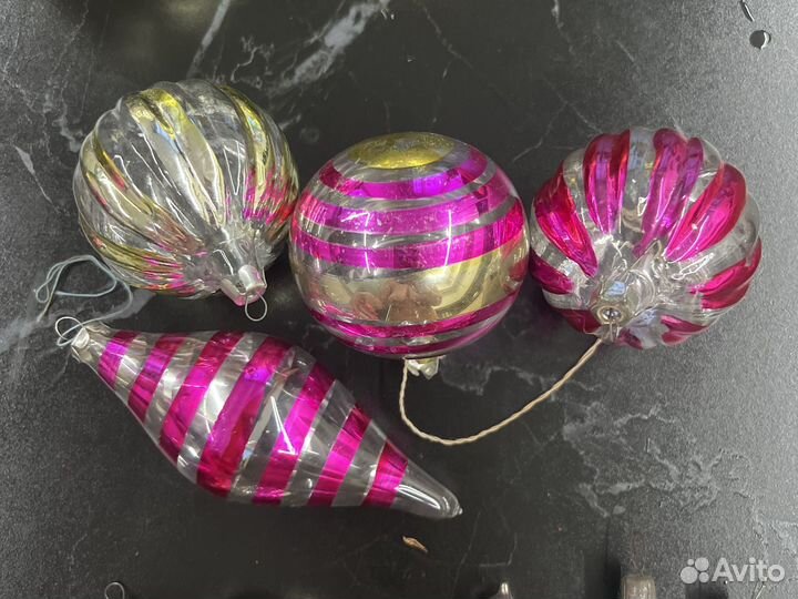 Елочные игрушки СССР