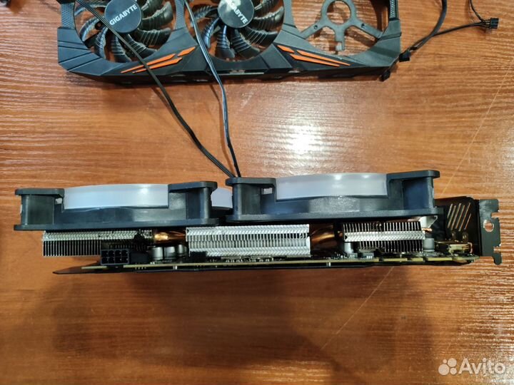 Видеокарта GTX 1070 память Samsung