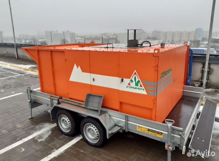 Снегоплавилка «Горыныч» для катка