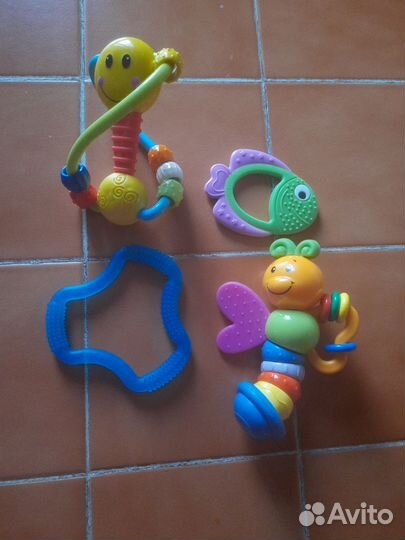 Прорезыватели грызунки погремушки