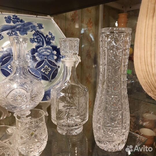 Ваза.хрусталь.винтаж