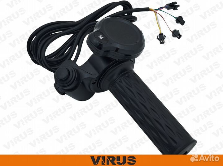 Ручка газа круглая на электровелосипед