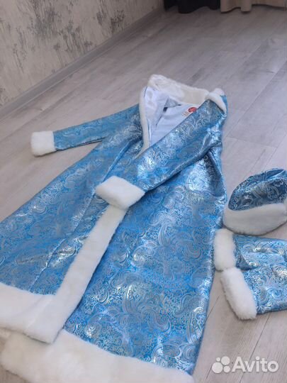 Костюм снегурочки взрослый