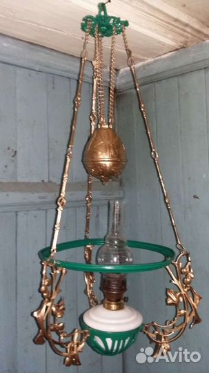 Люстра керосиновая