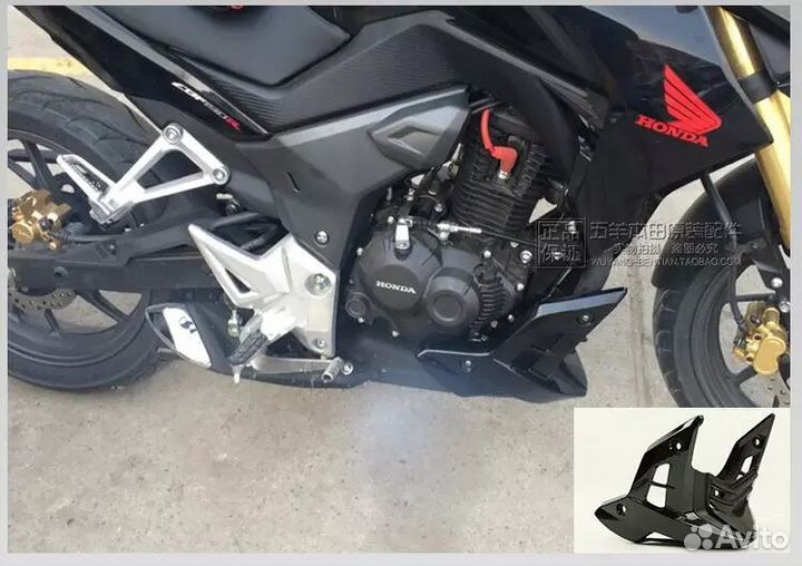 Защита мотора на мотоцикл