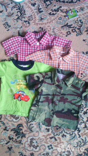 Рубашки и футболка