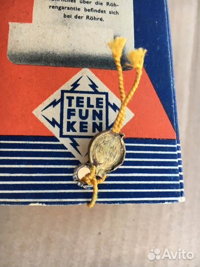 Лампа, радиолампа, выходной пентод AL4, ал4