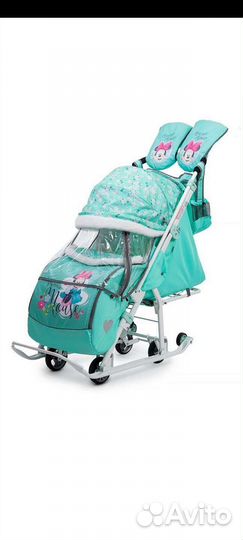 Детские санки коляска