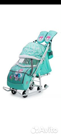 Детские санки коляска