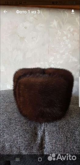 Норковая шапка