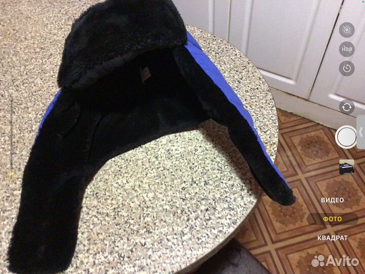 Зимняя шапка рабочая ушанка(Газпром)