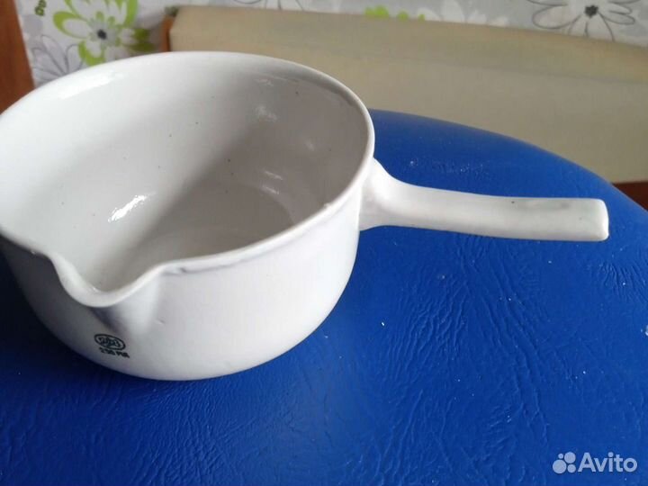 Ковш для аффинажа фарфоровый