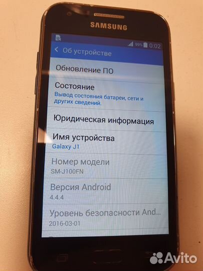 Samsung Galaxy J1 SM-J100F, 4 ГБ