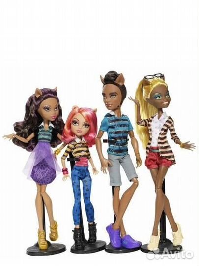 Куклы Семья Вульф Монстер Хай Monster High