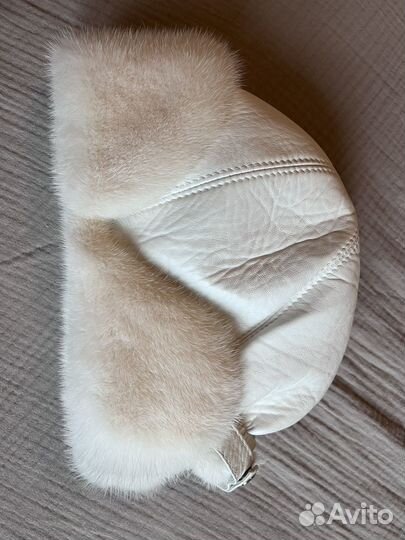 Шапка ушанка женская