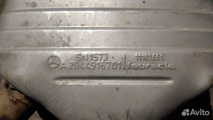 Глушитель Mercedes Benz GLK-Class X204