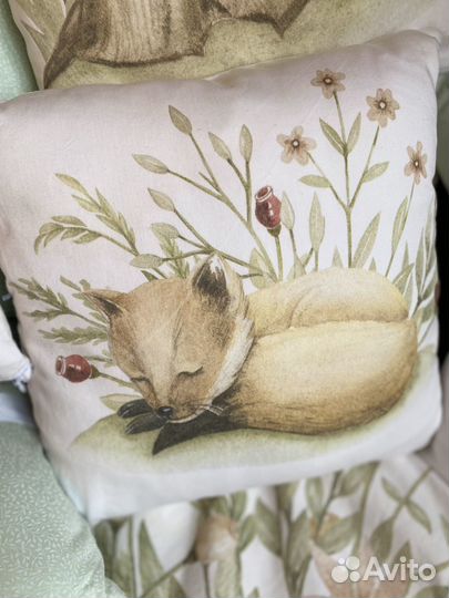 Бортики в детскую кроватку