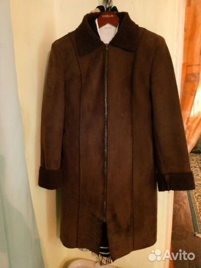 Дубленка и ботильоны