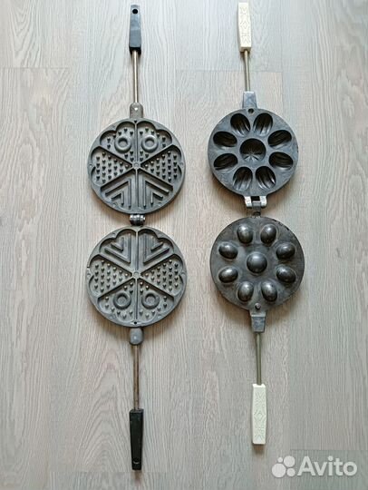 Орешница, вафельница, форма для выпечки