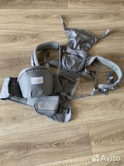 Сумка-кенгуру, слинг, Хипсит эргорюкзак AveBaby Lu