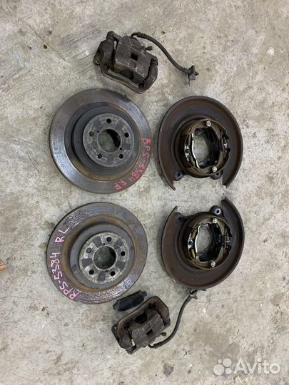 Задние тормоза Subaru Legacy Bl BP