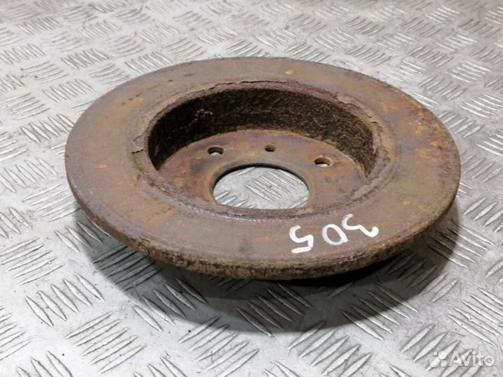 Диск тормозной задний Nissan Almera N16