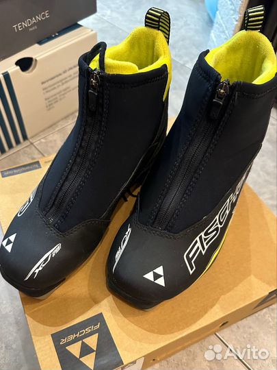 Лыжные ботинки fischer xj sprint