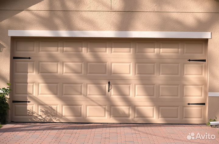 Автоматические теплые секционные ворота