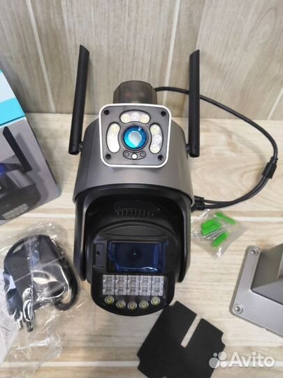Двойная камера видео наблюдения 4 мп