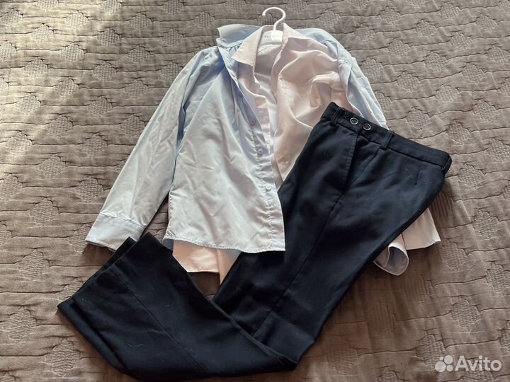 Рубашки и брюки 128-134