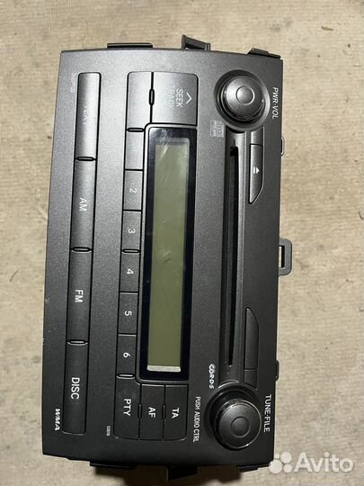 Автомагнитола штатная для тойты королы