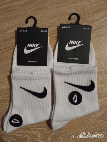 Носки nike, длинные